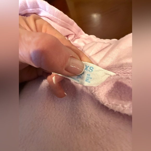 Light Pink Zip-Up Hoodie - Picture 3 of 3